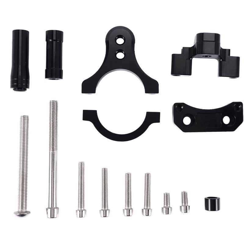 Steering Damper Stabilizer Kit Cnc - Amortiguador de dirección para motocicleta WF-Cnc,