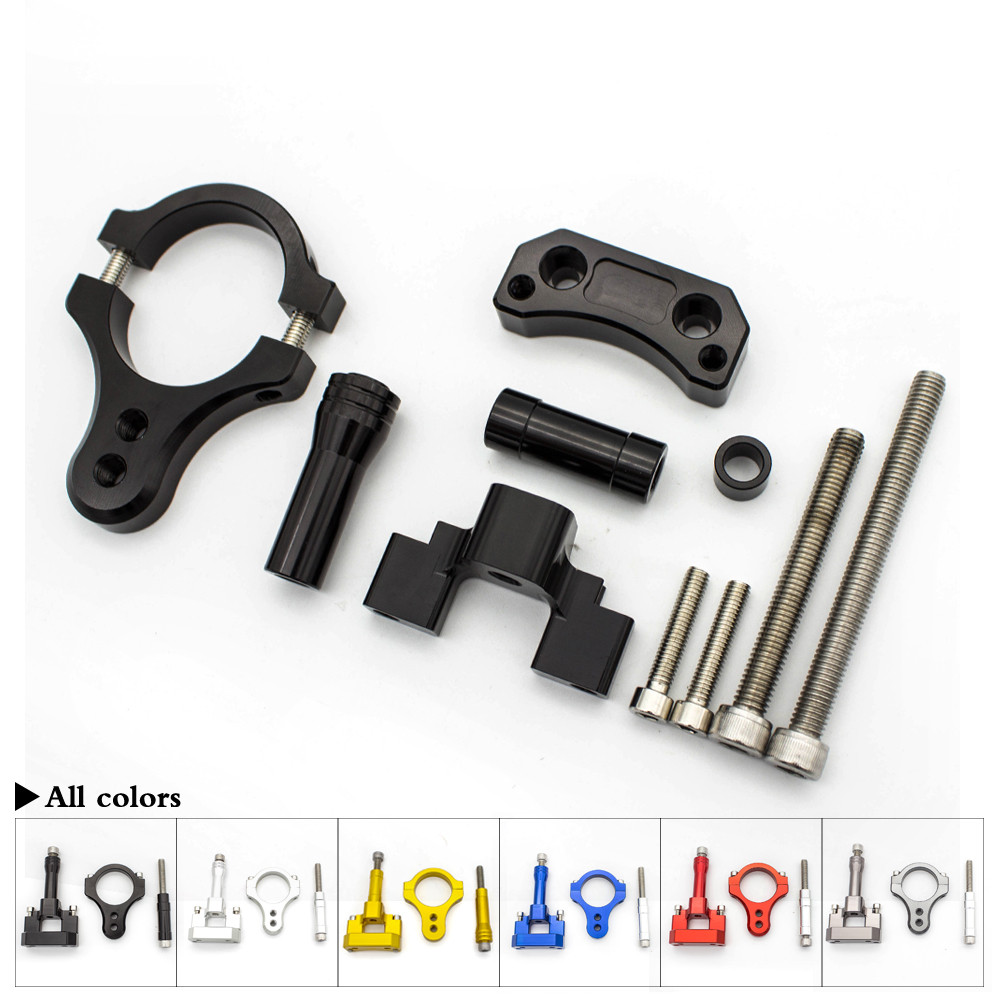 Steering Damper Stabilizer Kit Cnc - Amortiguador de dirección de aluminio CNC