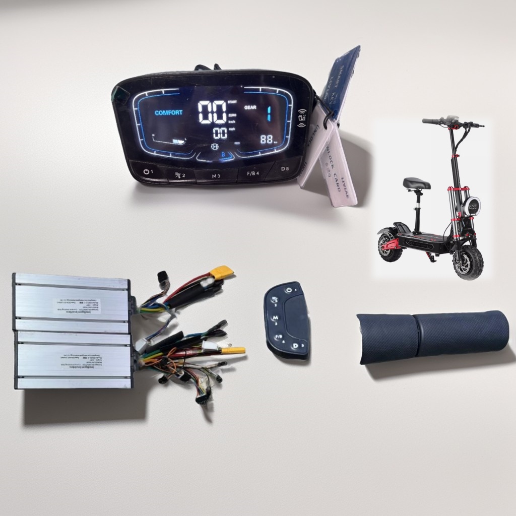 Boyueda S5 60V 45A Scooter Elé - 72V 45A Dual Controller reseña y precio