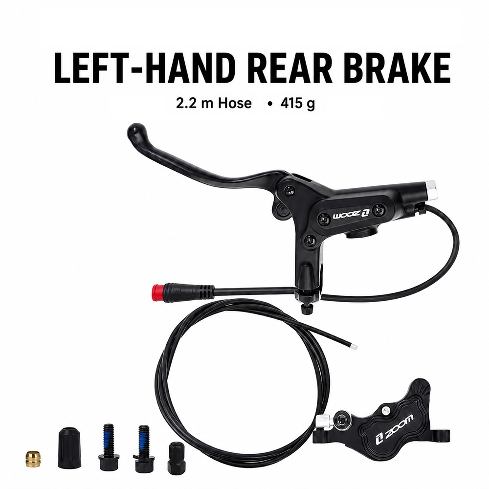 Juego de frenos de disco hidrá - Zoom Hydraulic Brake 4 Piston E-Scooter reseña y precio
